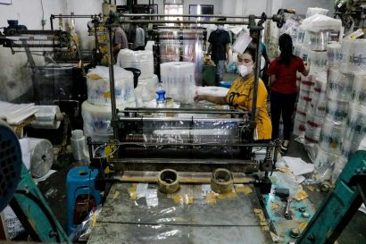 mesin potong las plastik