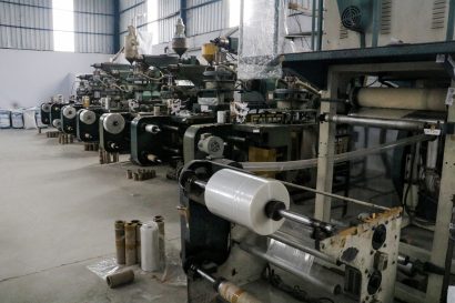 mesin blown film plastik pp